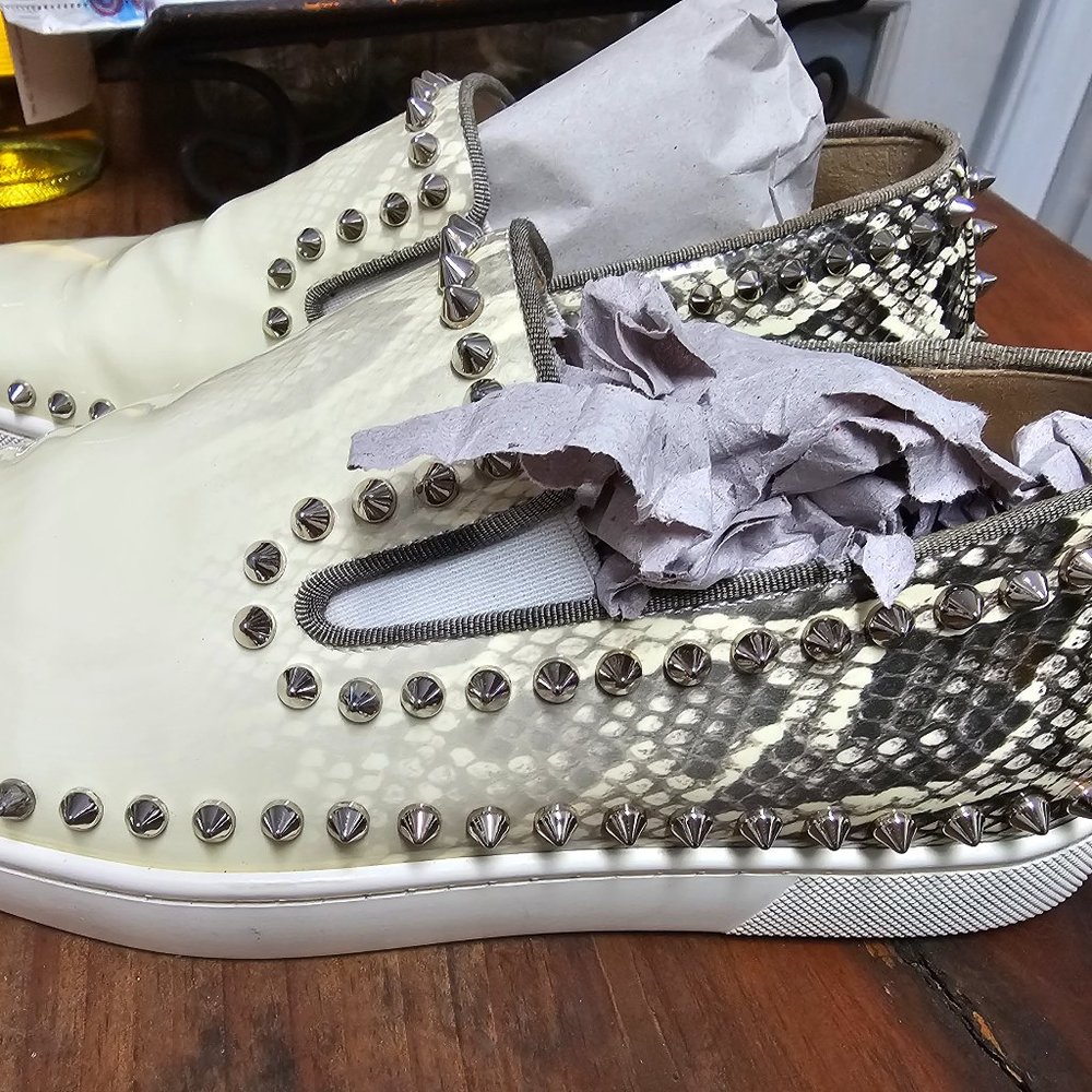 Louboutin pik pik slip on sneakers loafers 39